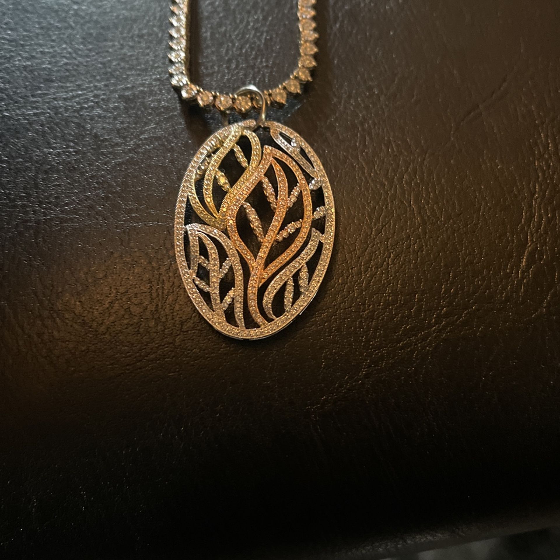 Diamond Tennis Necklace With Pendant 3,000 Without Pendant 2,300 The Ring 600. Or We Can Make A Deal. Or Best Offer. Won’t Respond To Bullshit 💯✌🏾