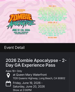 Experience pass