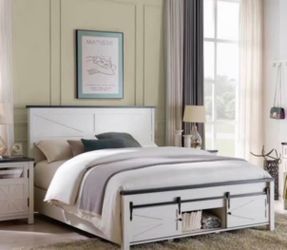 Queen bed frame