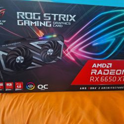 ASUS ROG Strix AMD Radeon RX 6650 XT OC Edition Gaming Graphics Card 