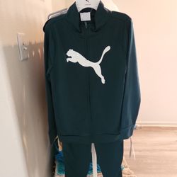 2 Piece Puma Jacket And Jogger Set