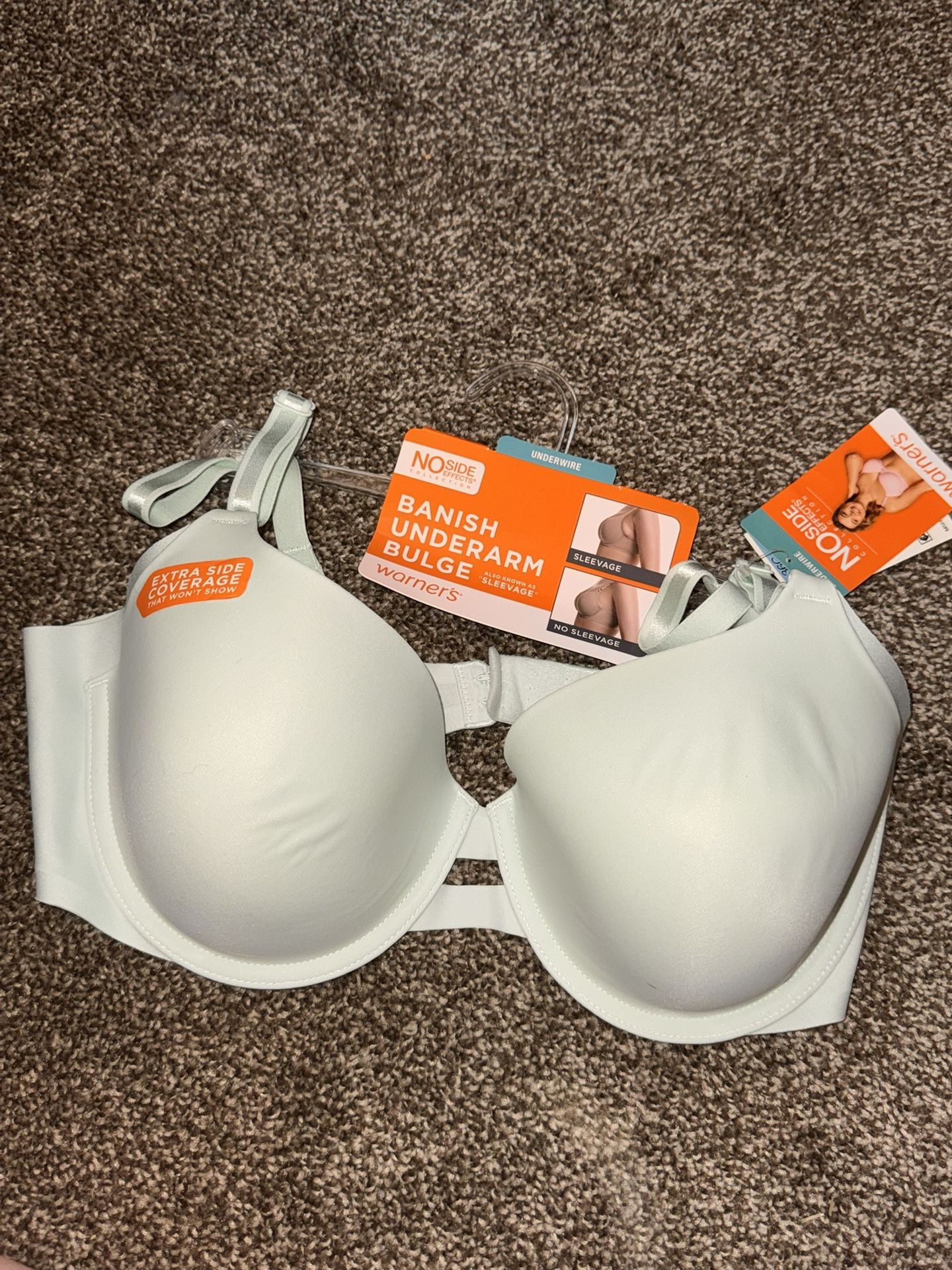 *NEW* Warner’s Underwire No Side Effects Collection 36C
