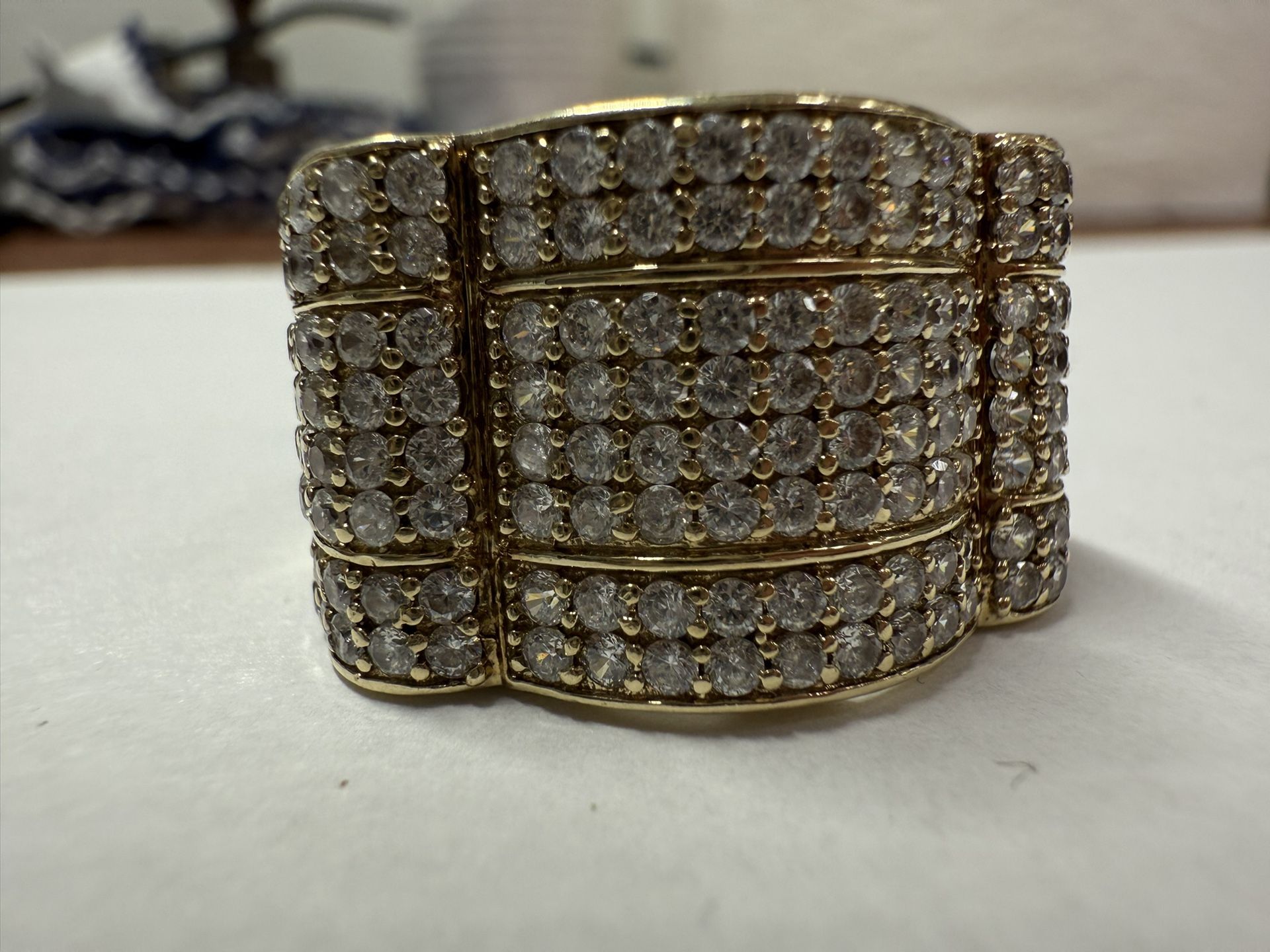 3 LAYER LIKE STONE RING