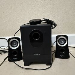 Logitech Z313 2.1 Speaker System with Subwoofer – Greatf Audio for PC, Laptop, TV & Gaming 🎮