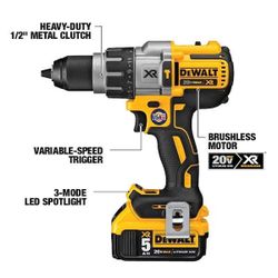 DeWALT XR 20v Hammer Drill/Drill Driver (no battery)