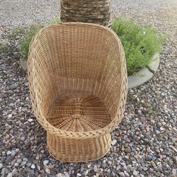 Boho Wicker Chair 
