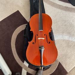Full Size Cello With Soft Case
