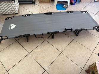 TWO Ozark Folding Camping Cots