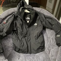 The  North Face Summit Series GorTex Shell & Liner  Black  Womens Large 