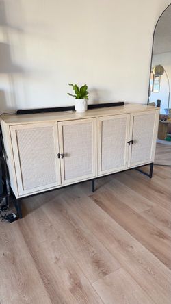 Rattan TV Stand