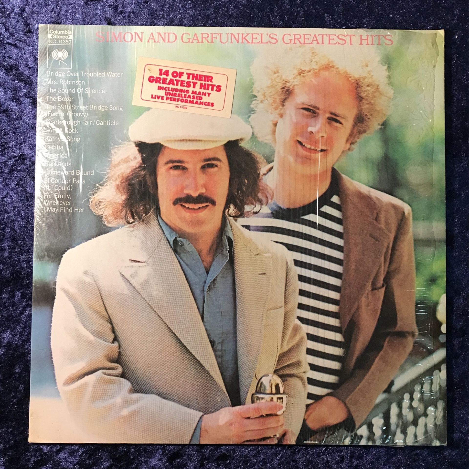 Simon & Garfunkel's Greatest Hits -LP 1972 - VG+ Sound of Silence