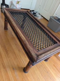 Antique Spanish Style Coffee Table