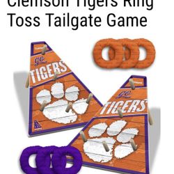 Clemson Tigers Ring Toss Tailgate Game By YouTheFan  NEW