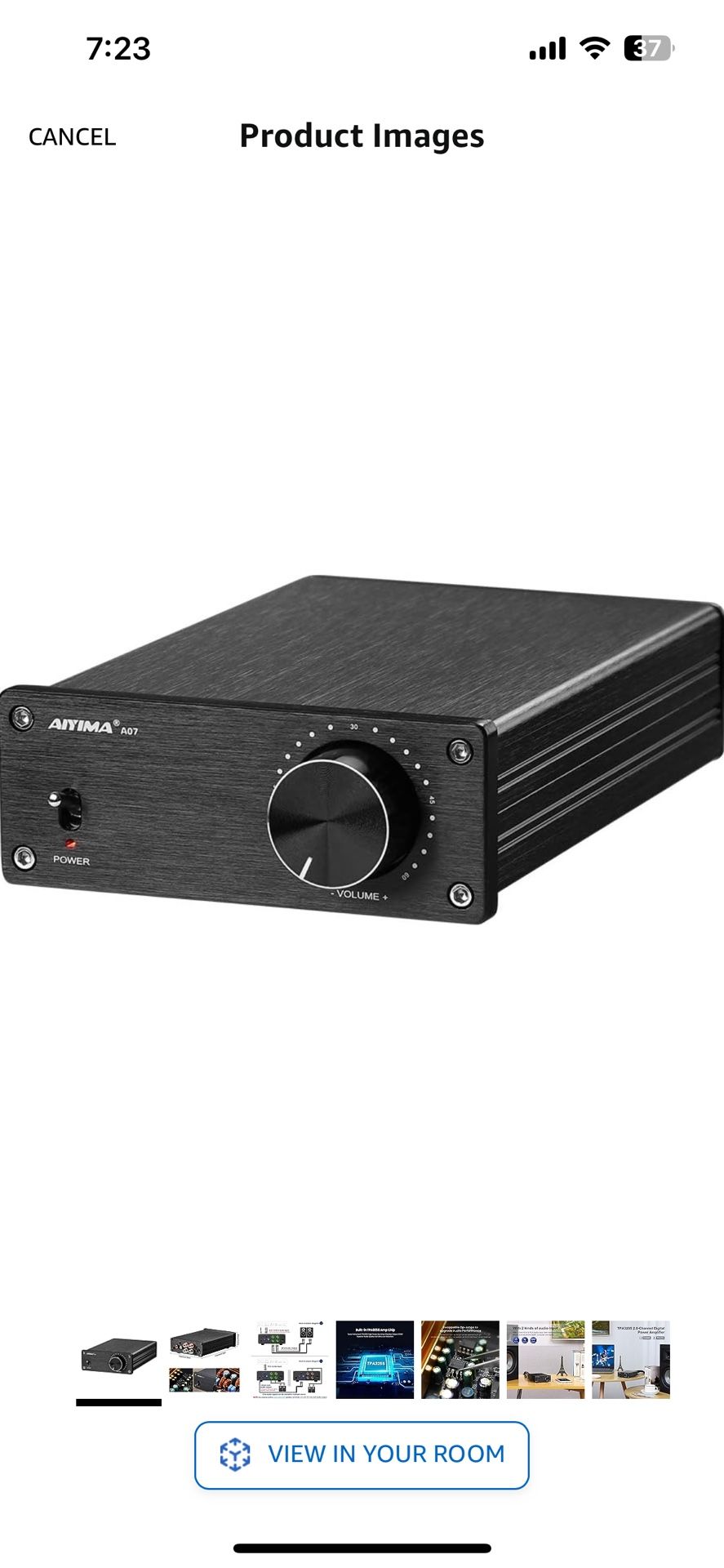 Aiyima A07 TPA3255 Powered Amplifier 