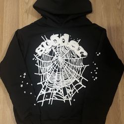 Og Web Black Sp5der Hoodie