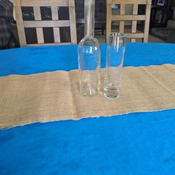 8 Burlap Table Runners