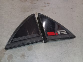 HONDA CRX REAR TRIANGLES SIDES TRIM GARNISH OEM Si