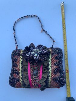 vintage Mary Frances beaded and embellished tapestry purse bag pick up Coral Springs 33071