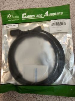 Mini HDMI to HDMI Cable 6 Feet