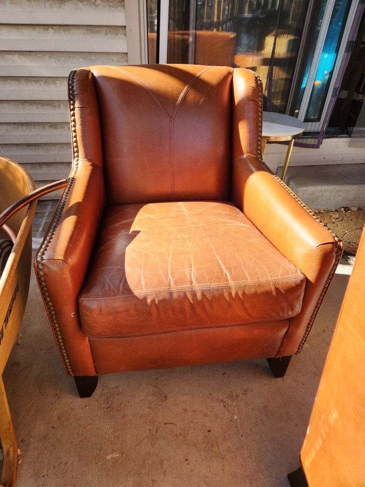 Bernhardt Leather armchair
