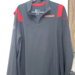49ers Mens  Nike Windbreaker Size Large 
