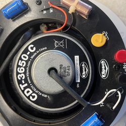 klipsch cdt 3650-C in ceiling