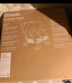 Kolcraft cloud plus double stroller