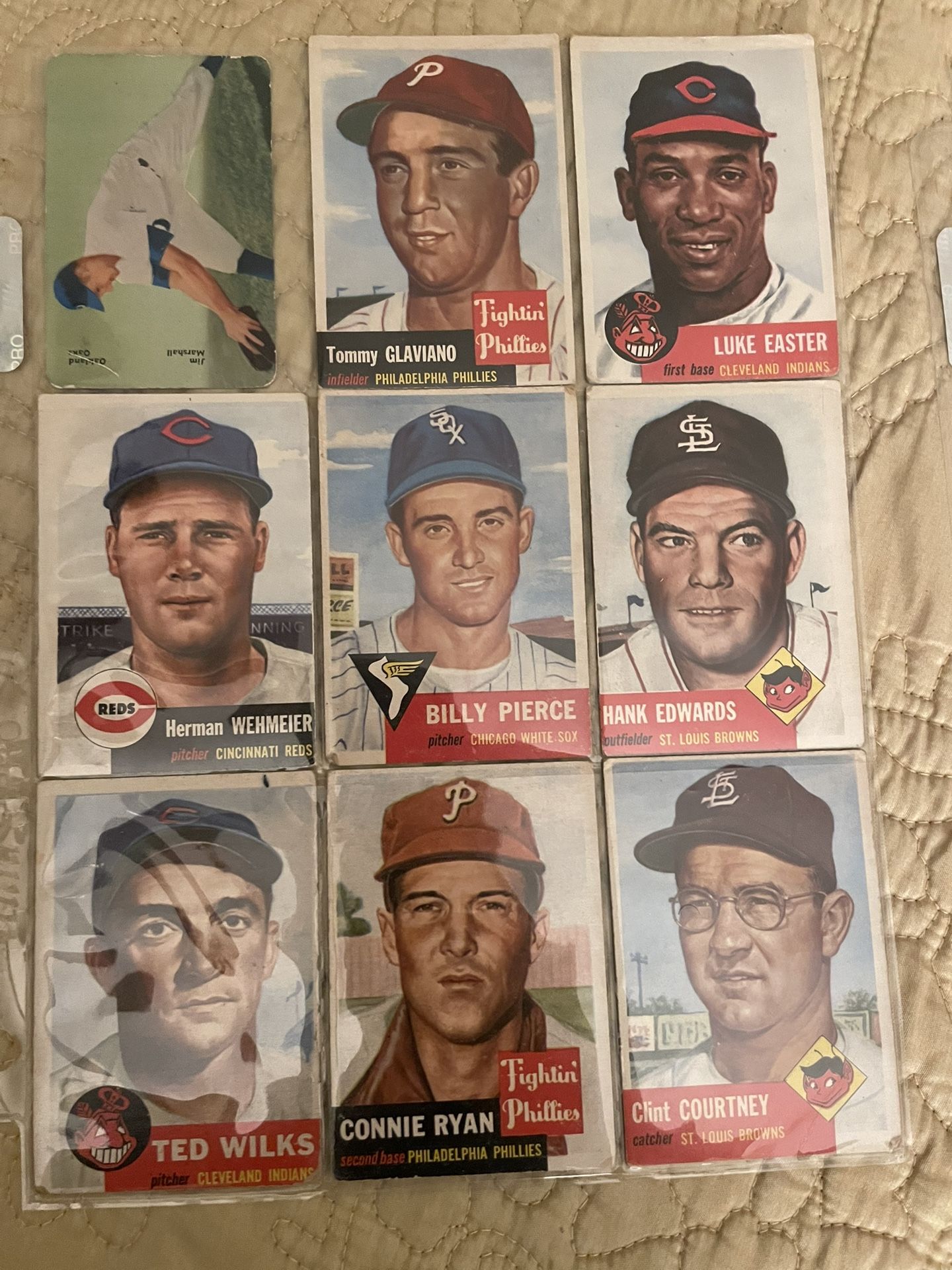 1950s Baseball Cards