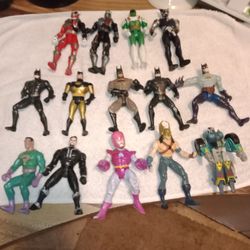 14 Super Heroes Vintage Collection.Best Offer Accepted