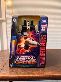 New Transformers Ramjet Decepticon Hasbro G1 Legacy United Action Figure Toys 7" MISB
