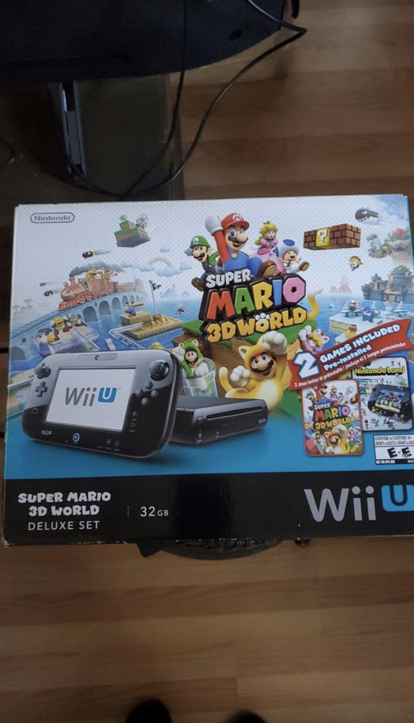 Wii U Super Mario 3-D world Edition $$$ or Trade