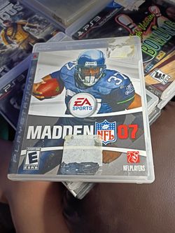 Madden NFL 07 PS3