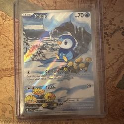 Pokémon Piplup illustration Rare