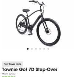 *** BRAND NEW 2 Yr Warranty—-E-bike - Trek -Electra Townie Go! 7D Step-Over 7 Speed* Peddle Assist 