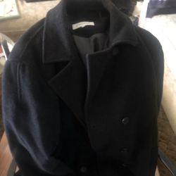 Calvin Klein Coat (XL) Black/Dark Grayish