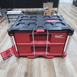 NEW Milwaukee Packout 2-Drawer Tool Box