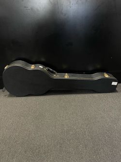 Generic Violin Shaped Bass Guitar Hard Case (See Dimensions- Not Regular Case)