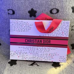 Dior limited gift bag