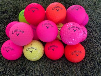 18 colored callaways golf ⛳️ balls