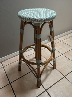 Bamboo bar stool