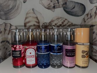 Travel size mists & body creams