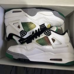 jordan retro rasta green size 6 1/2