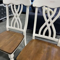 !New!! 2 Pcs Traditional Chairs, Wooden Chairs, Casual Dining Chairs, Dining Chairs, Dinette Chairs, Chairs