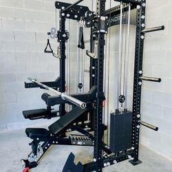 Brand New - VANDER F16 - 400lbs Stack Total + 290lbs Olympic Weight Set + Commercial Bench - Functional Trainer - Free Delivery & Assembly