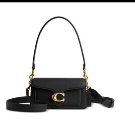 Tabby Small Polished Pebble Leather Shoulder Bag 20