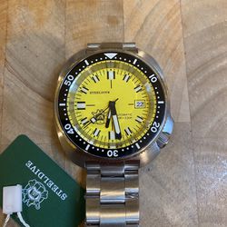 New Men’s Automatic Mechanical Divers Watch by STEELDIVE 