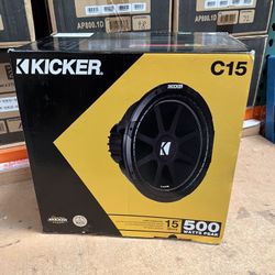 Kicker 15” Comp Subwoofer