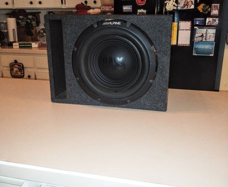 Alpine Bass 12-in Subwoofer Imported Box