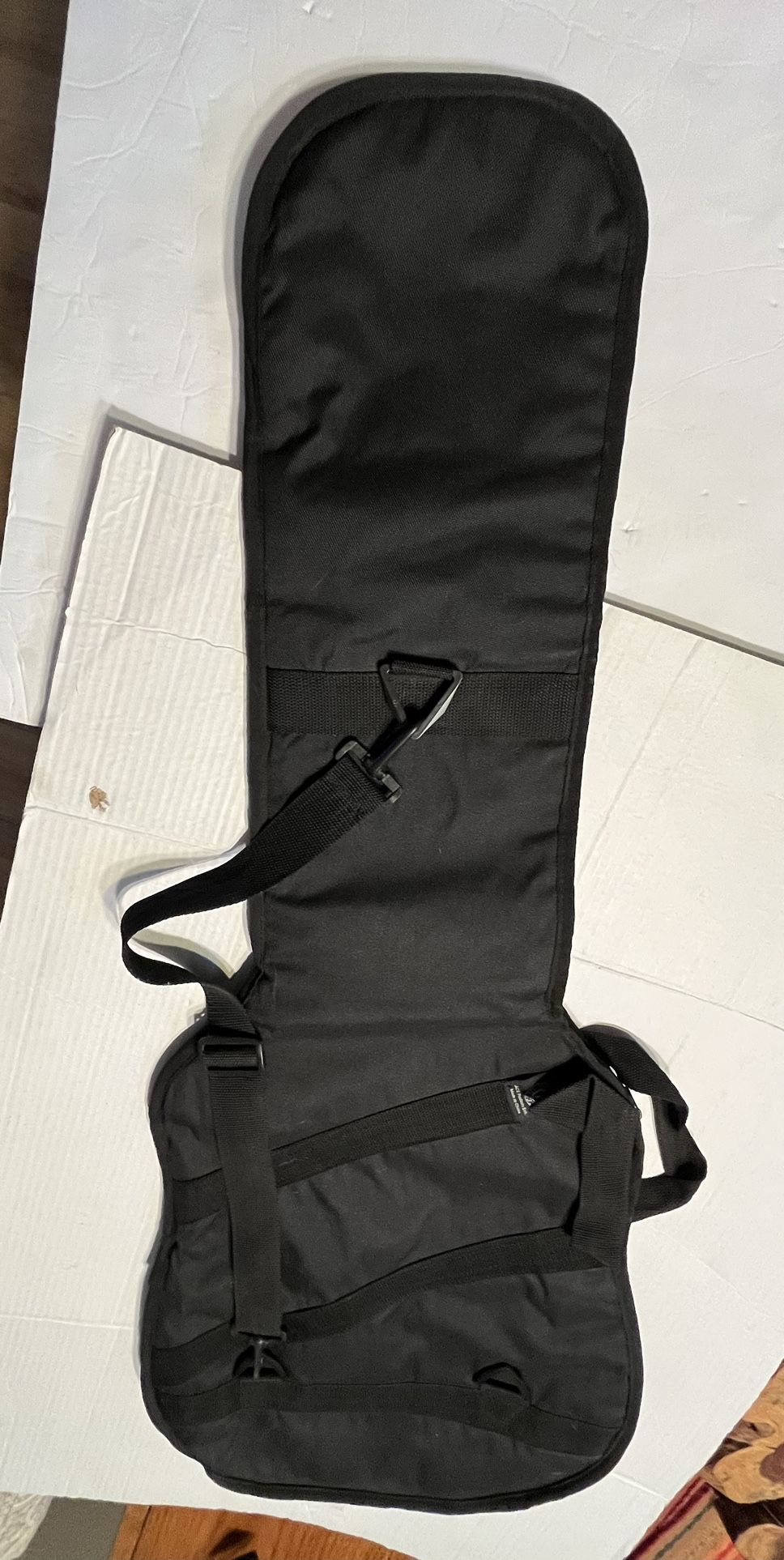 Guitar Case Black 42x 16 Inside Measure Gig Bag Travel Storage T