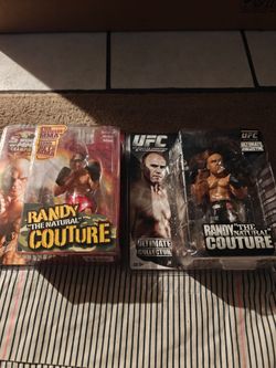 Randy couture ufc mixed martial arts action figures brand new oop rare figures new low price